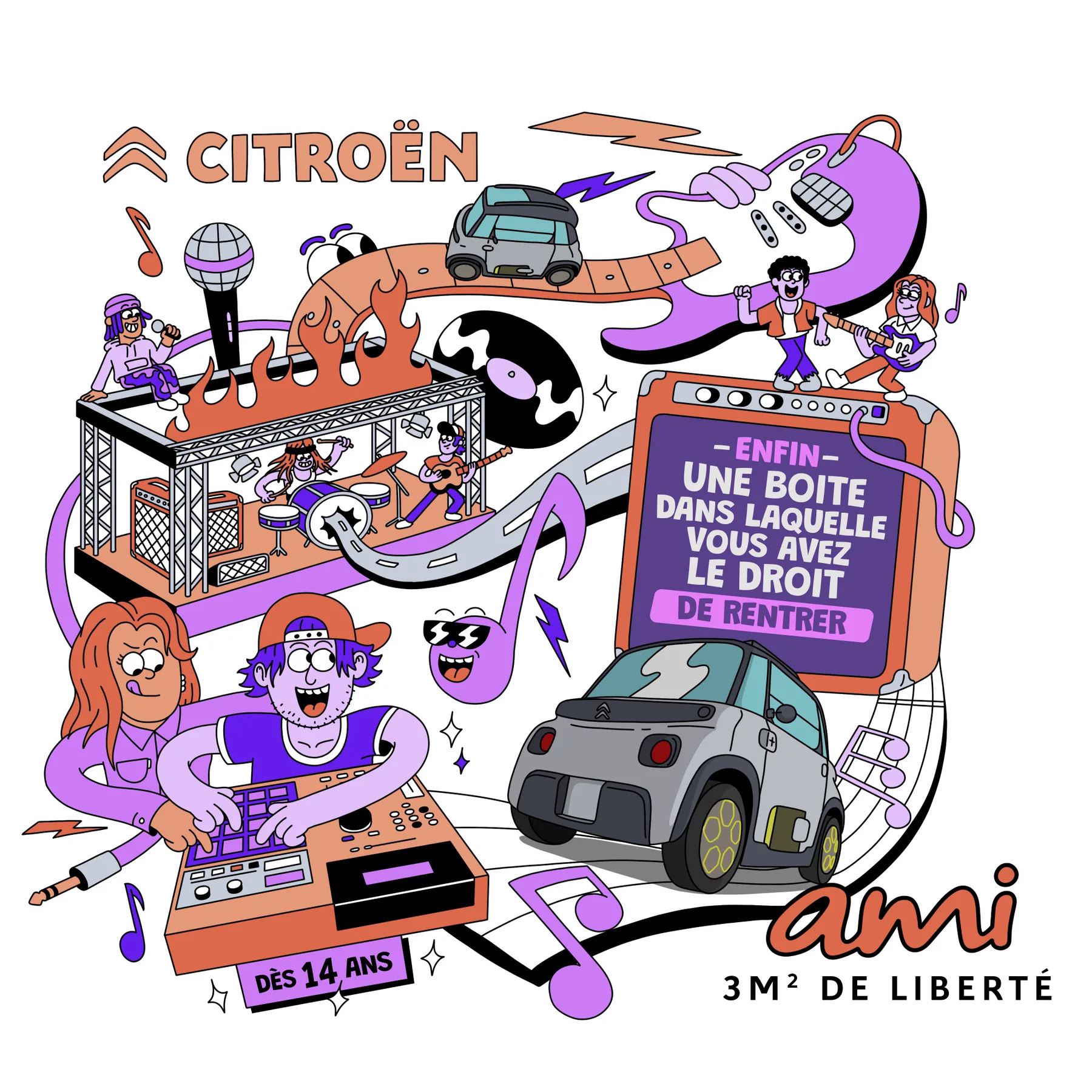 Citroën AMI — Key visual 1