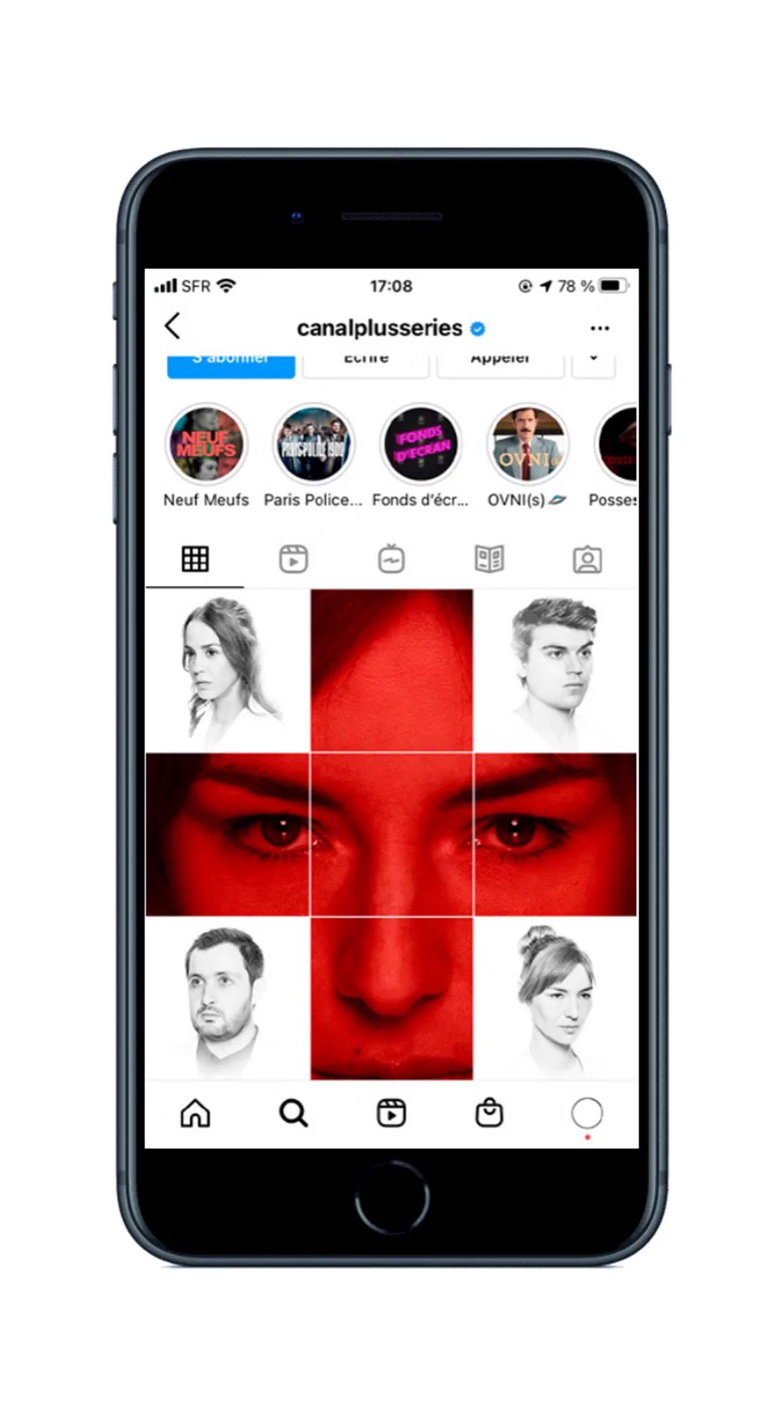 Hippocrate iPhone mockup
