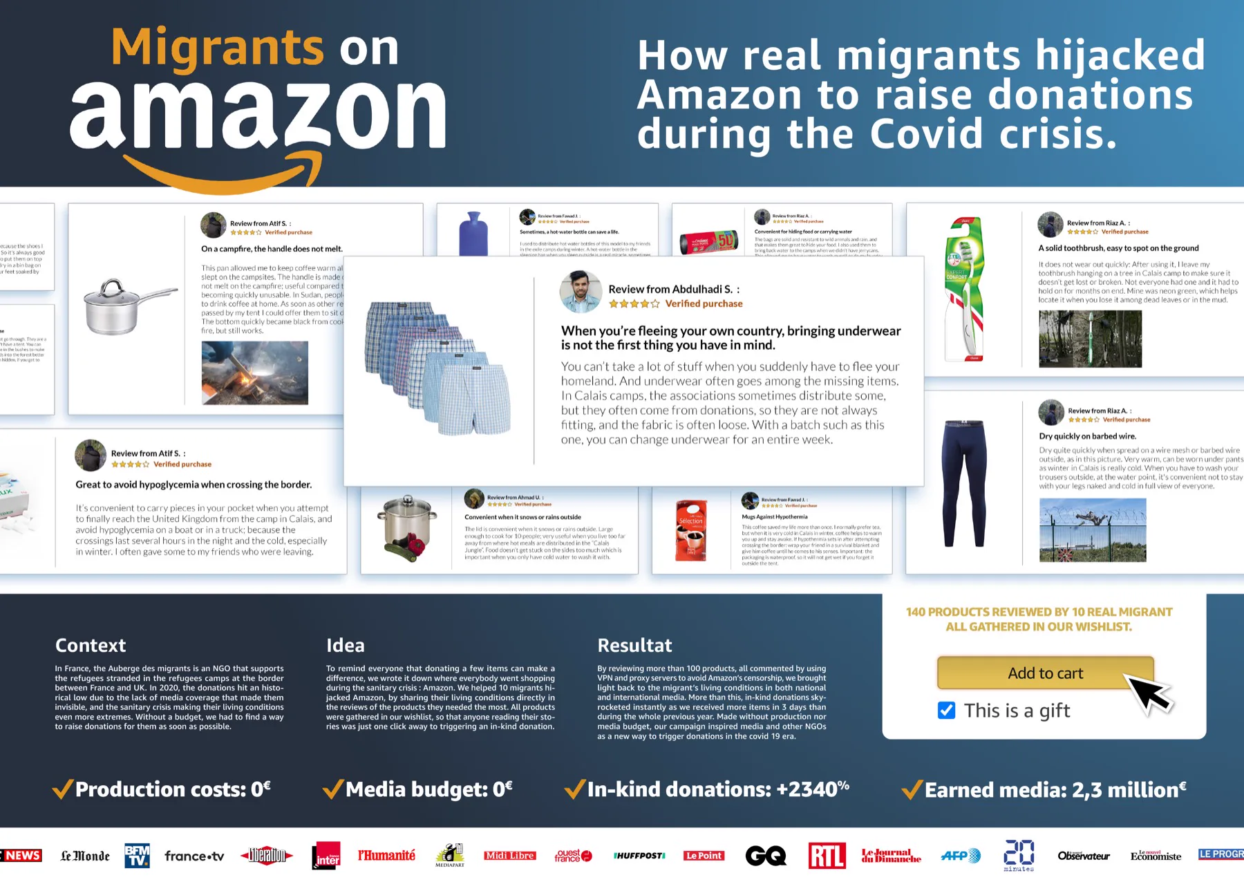 Migrants on Amazon — Case 1
